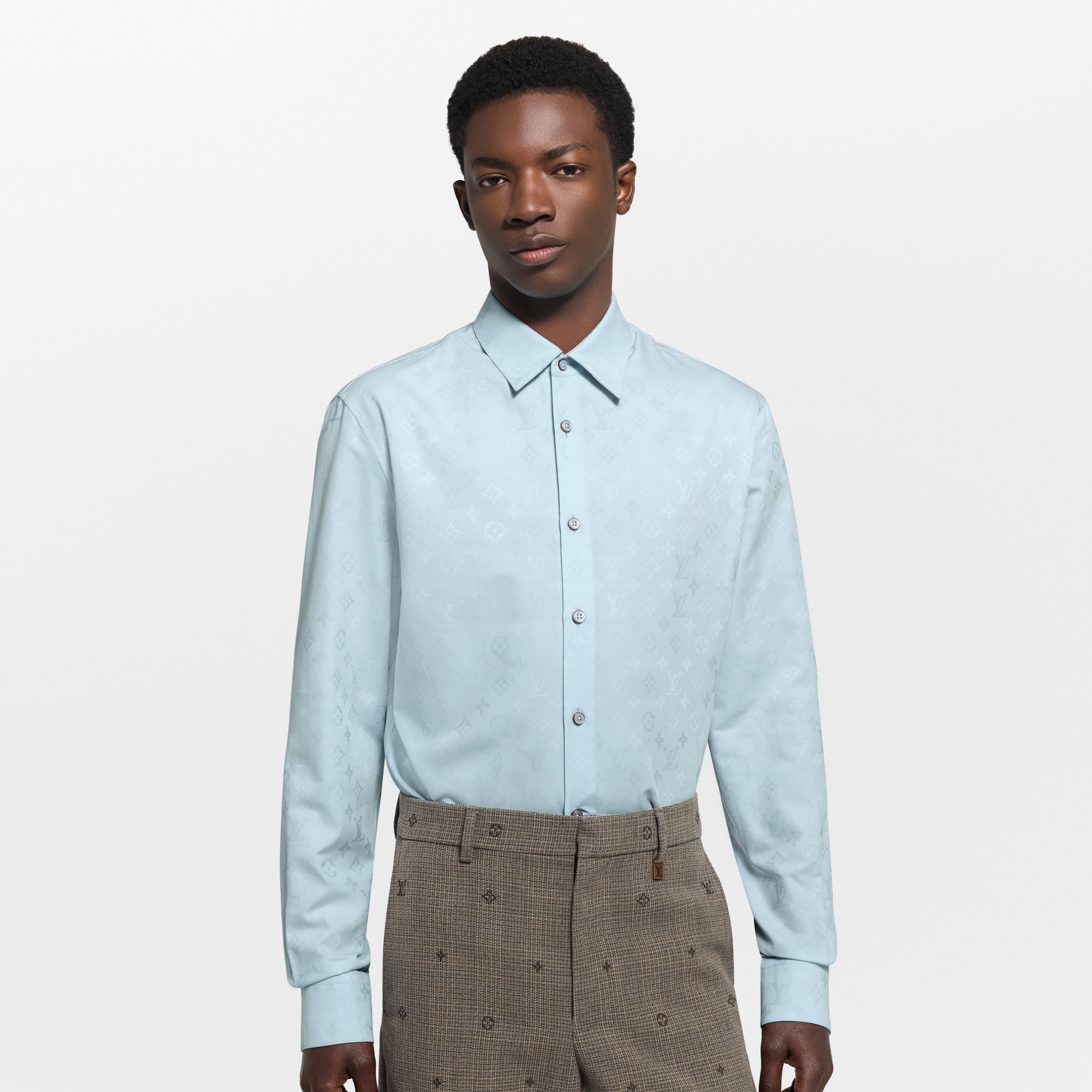 Monogram Long-Sleeved Shirt - Men - Ready-to-Wear | LOUIS VUITTON ®